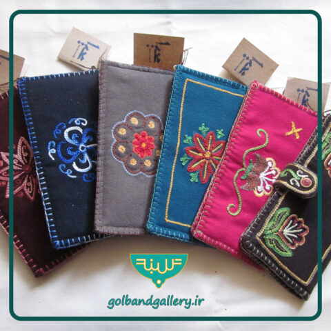 کیف پول رشتی دوزی